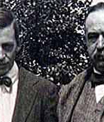C.S. Lewis et son père Albert Lewis