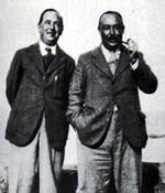 C.S. Lewis et son frère Warren